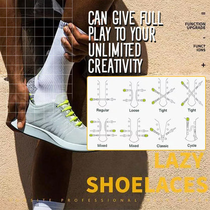 🔥As low as 4.8 a pack!🔥Lazy Elastic Shoelaces